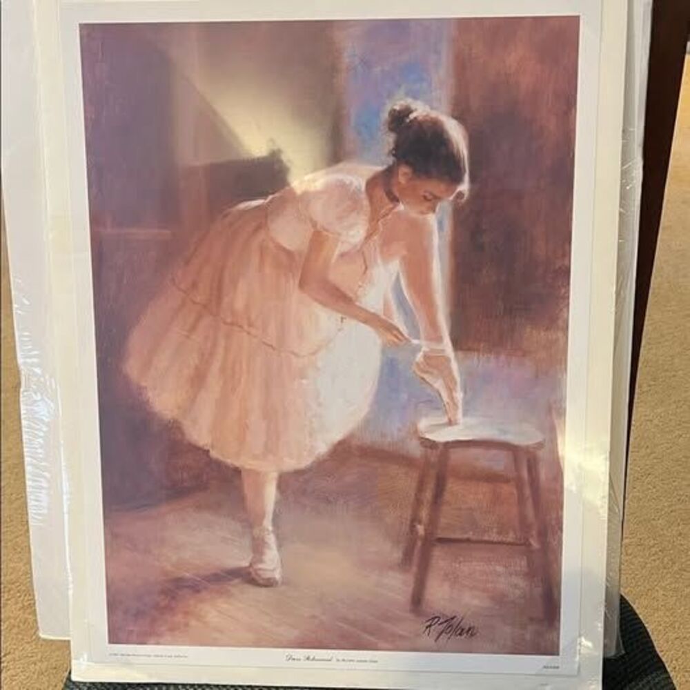 Elegant Ballerina Art Prints -Set of Two